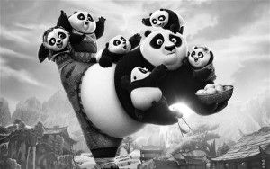 Tasakaal lääne ja ida vahel. „Kung Fu Panda 3“ on esimene USA ja Hiina  koostöös valminud täispikk animafilm.  